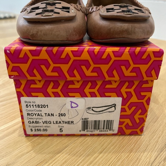 Tory Burch Flats - Tan - Size 5 - Picture 3 of 8